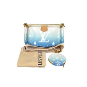 Louis Vuitton Multi Pochette Métis Blue Monogram Bag